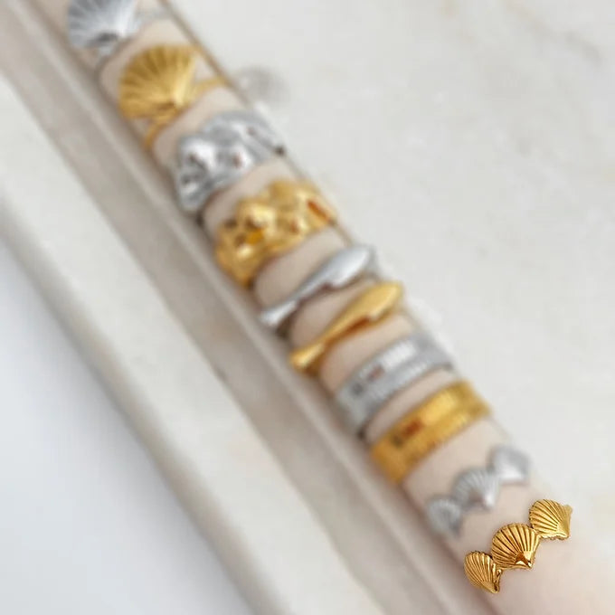 Silver & Gold Rings