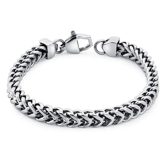 Pulseira malha quadrada