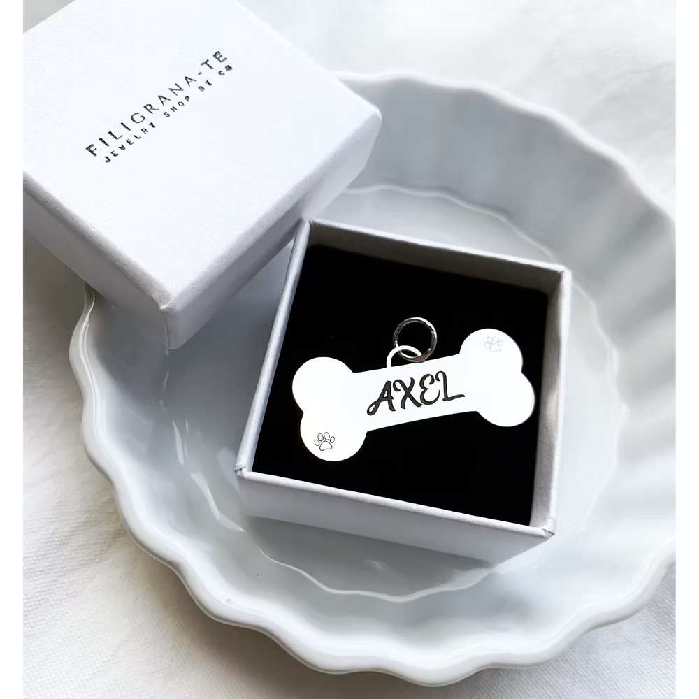 🦴 Chapa para coleira 🐾