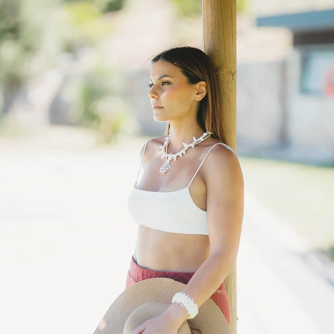 SEA Necklace w/ pearls