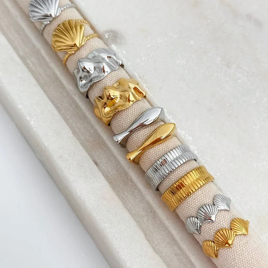 Silver & Gold Rings