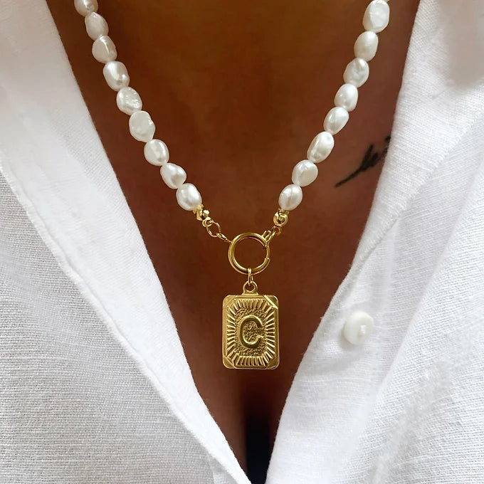 Colar pérolas + Letra