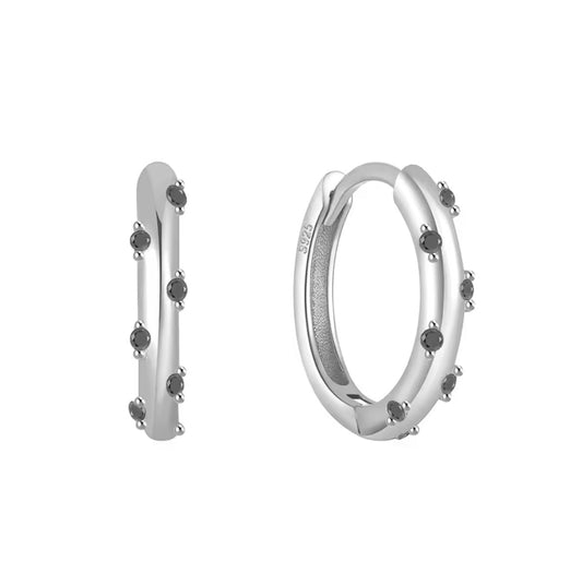 Luminous hoops w/ black