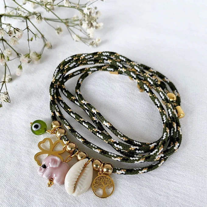 Pulseira/colar pingentes