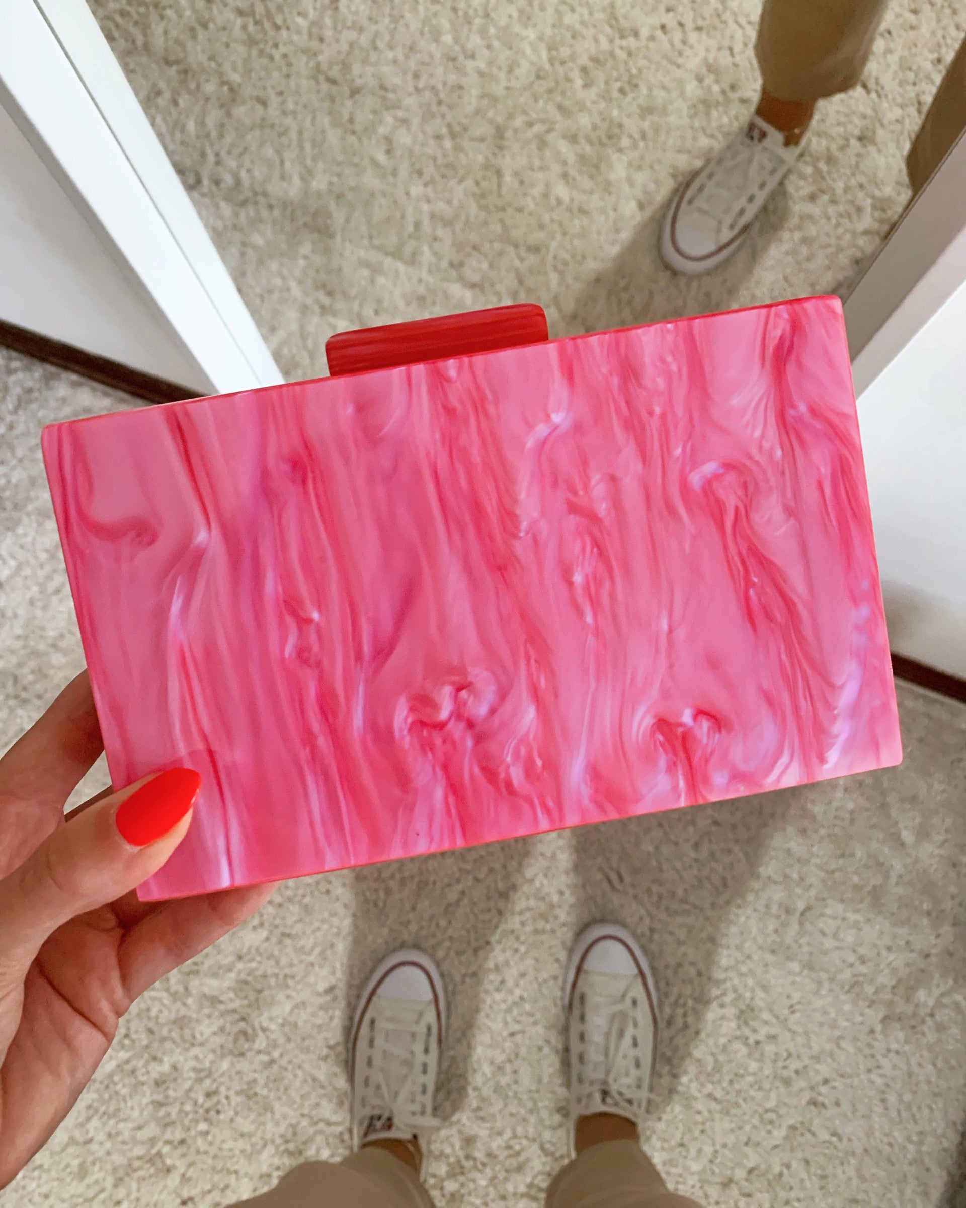 Pochet Acrílico Fúcsia