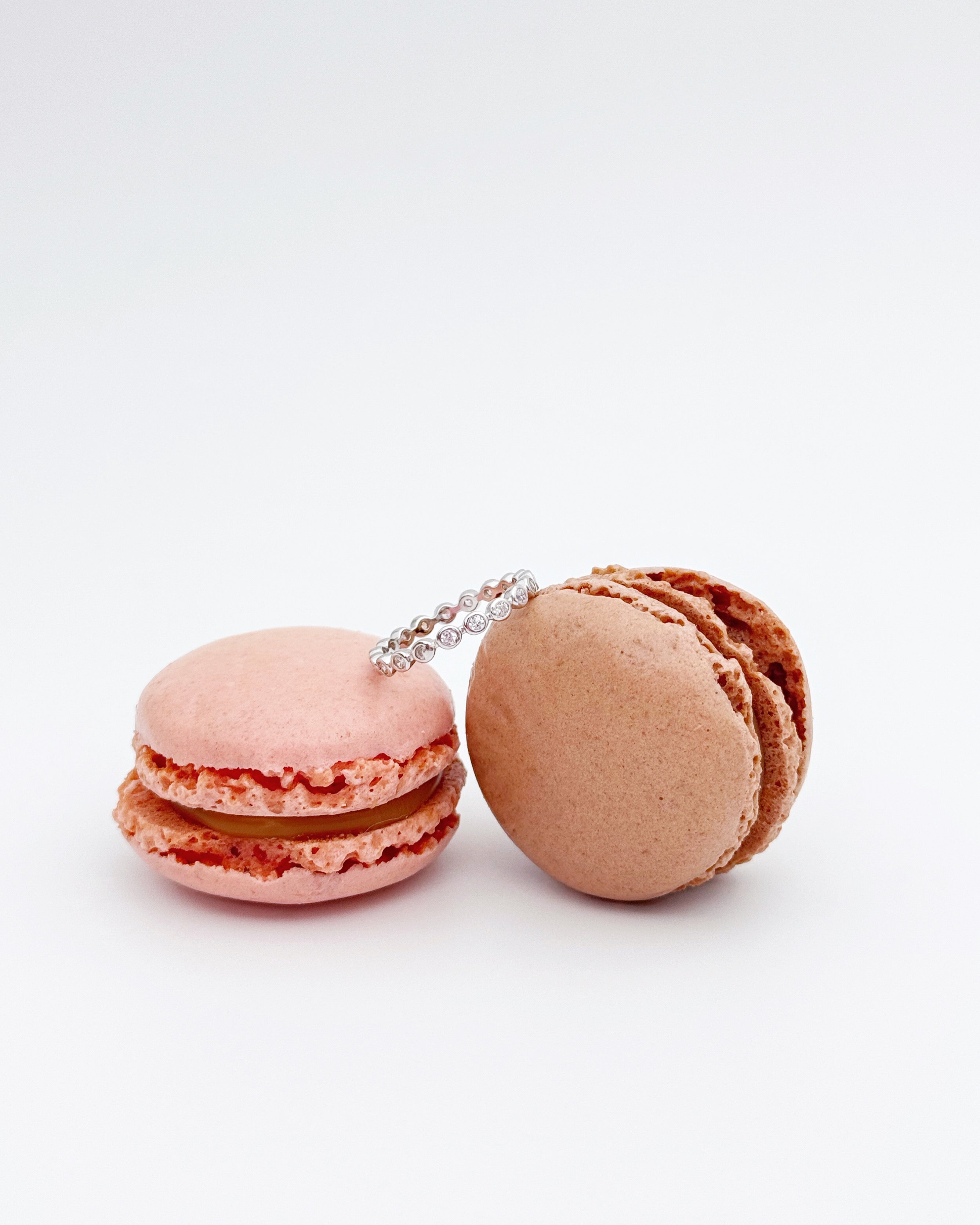 Aliança zircónias redondas