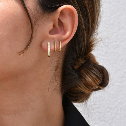 "J" Earrings