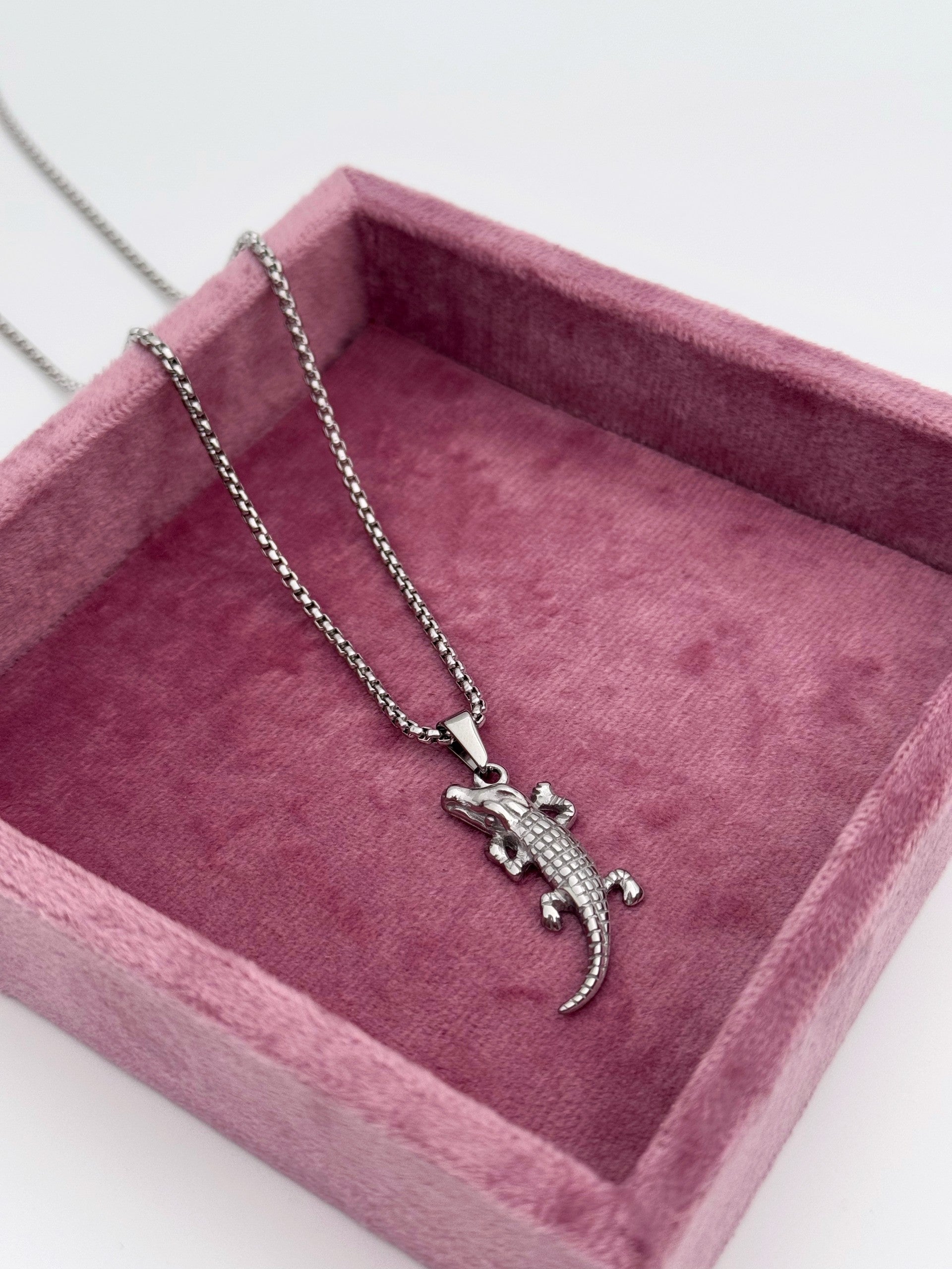 🐊 Colar crocodilo