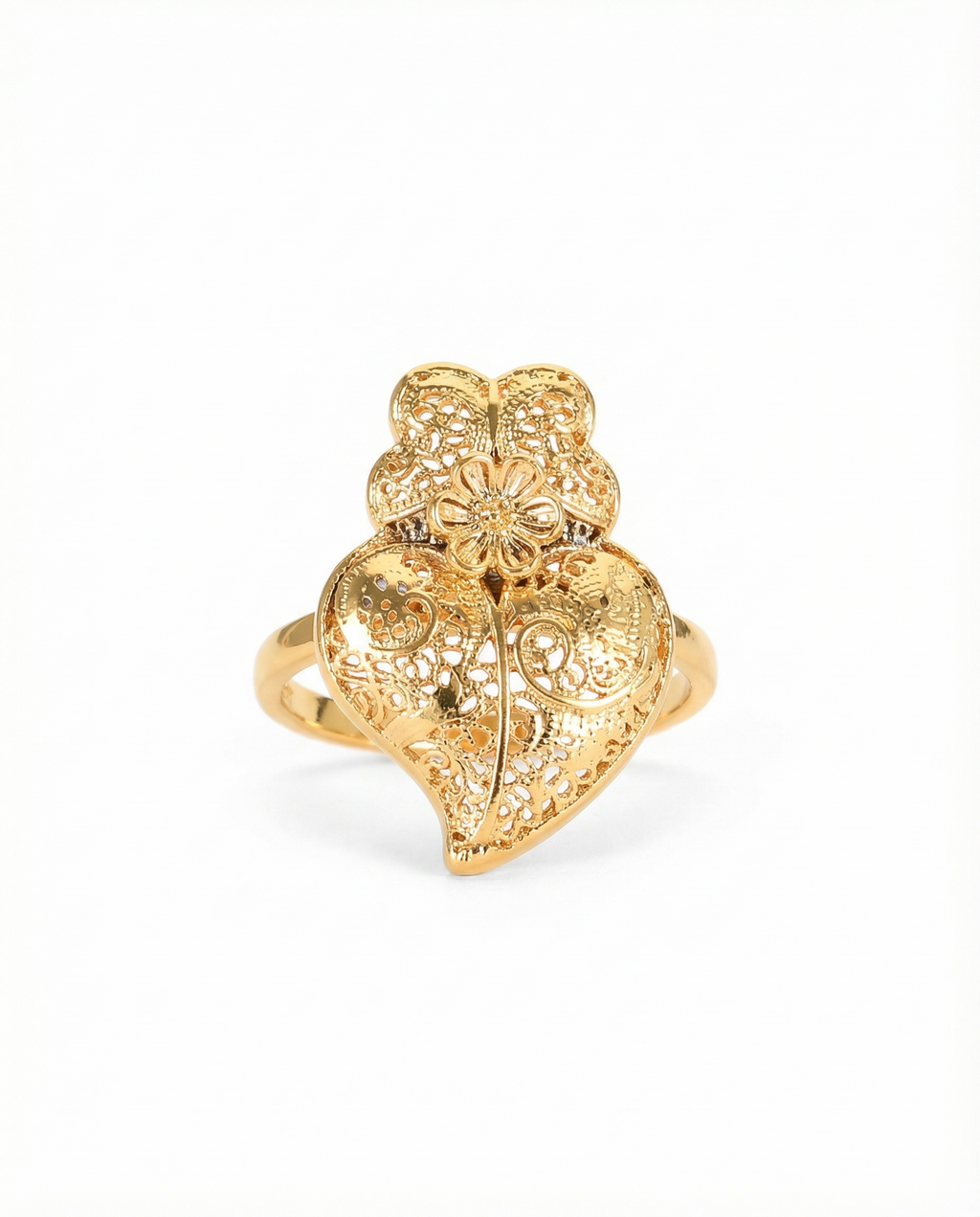 Anel Coração de Viana