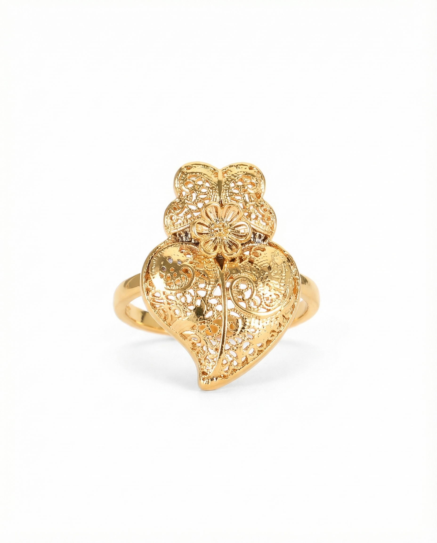 Anel Coração de Viana