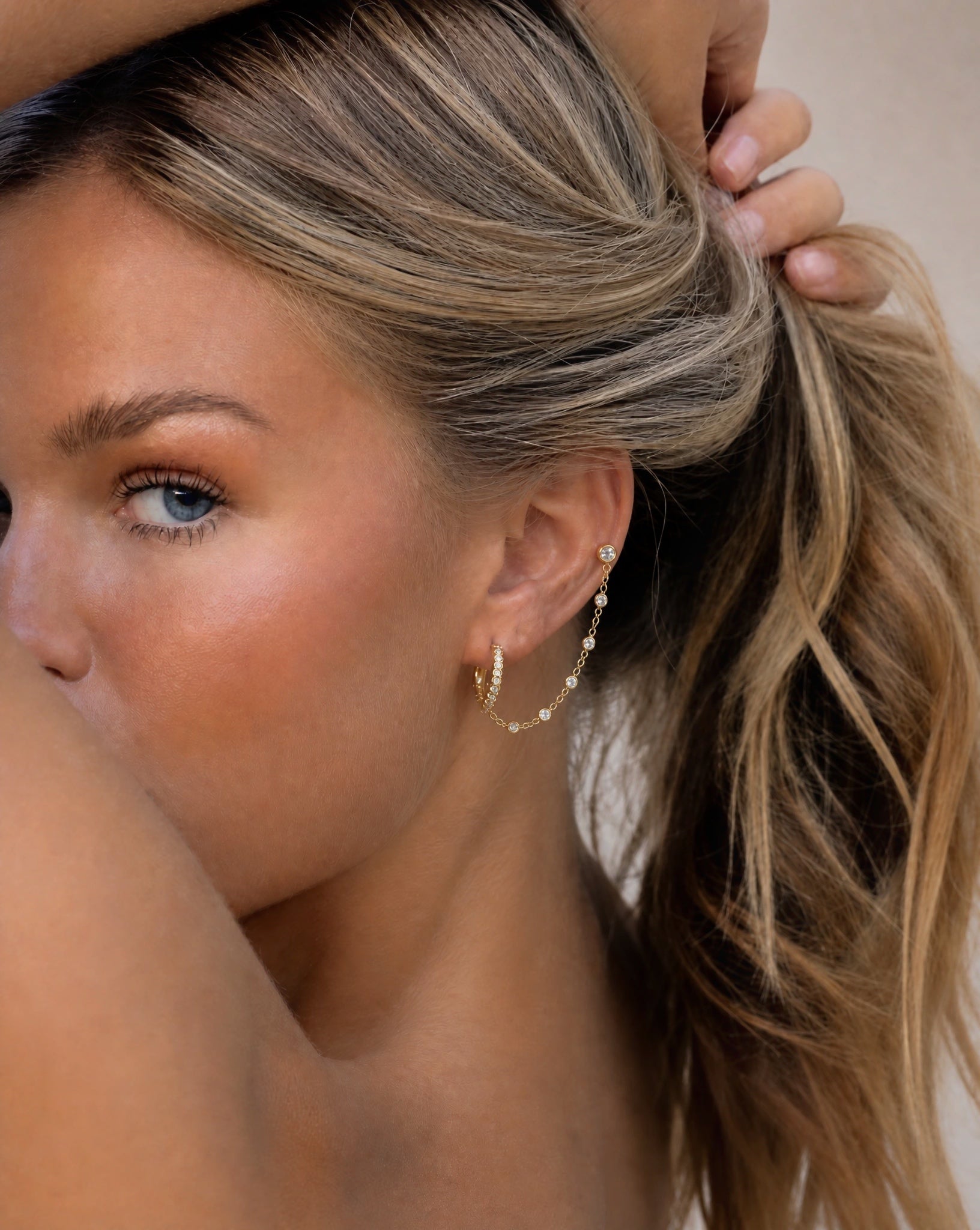 Double piercing
