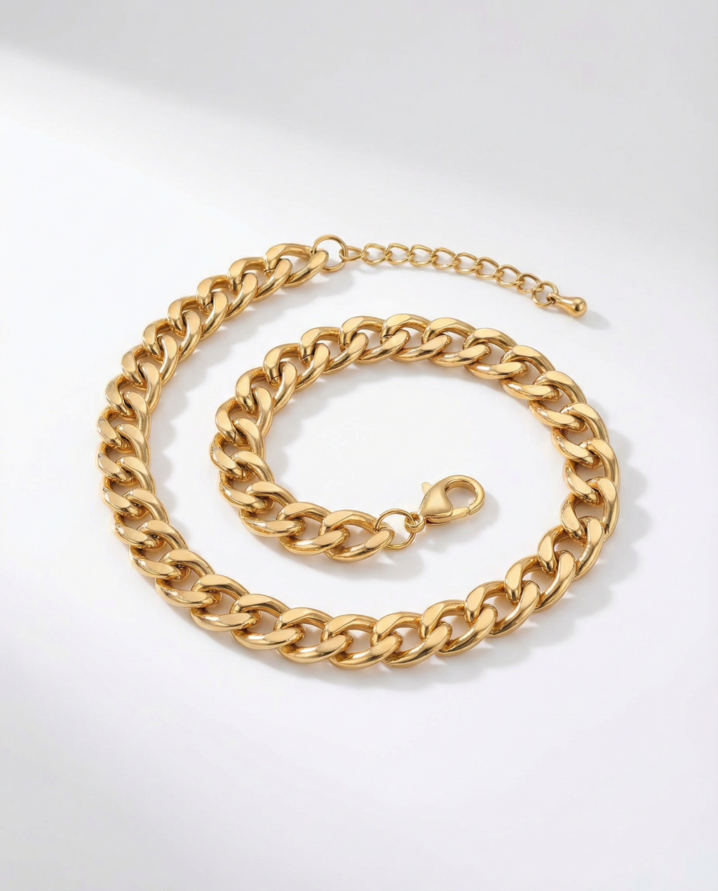 Pulseira malha corrente
