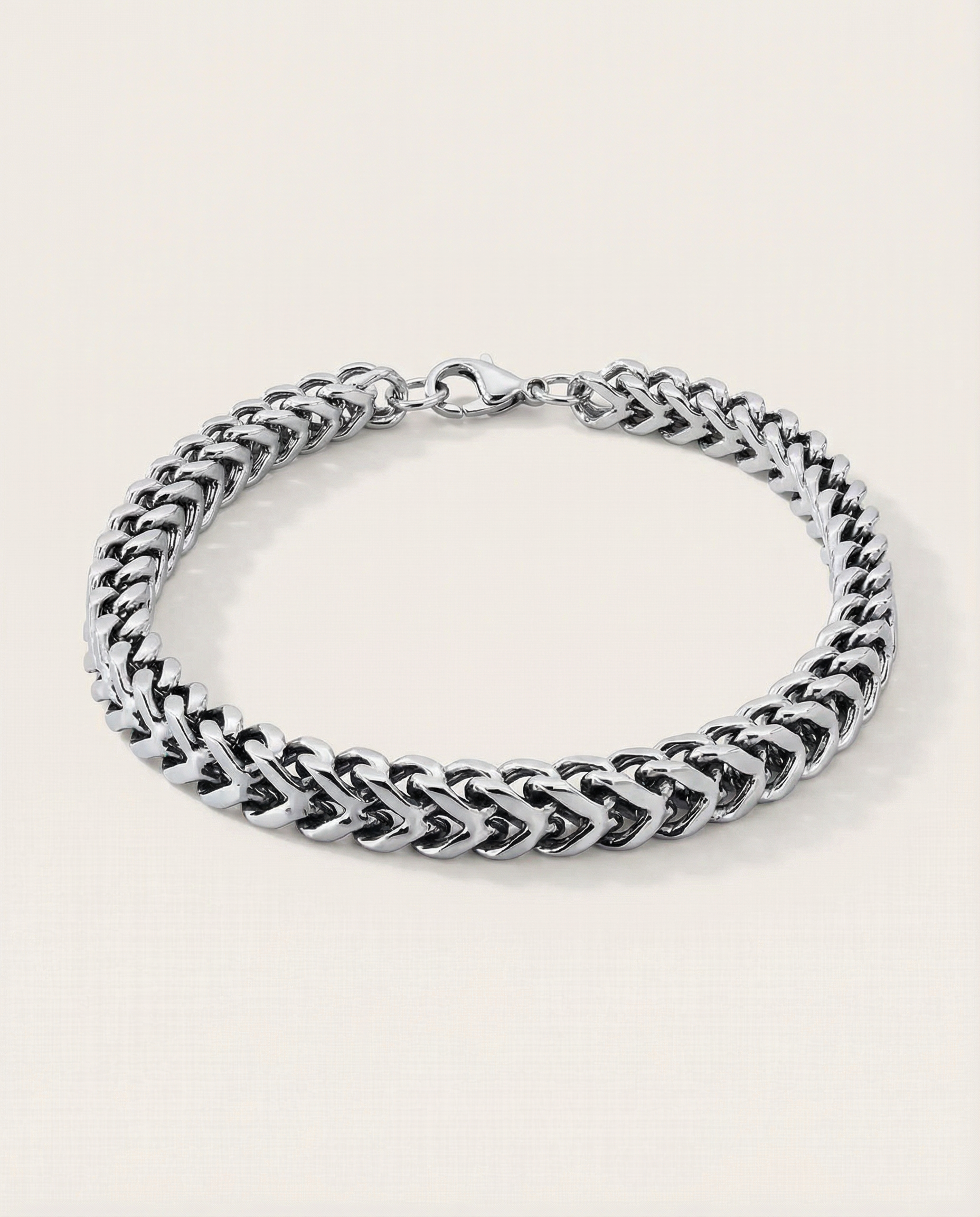 Pulseira secção quadrada