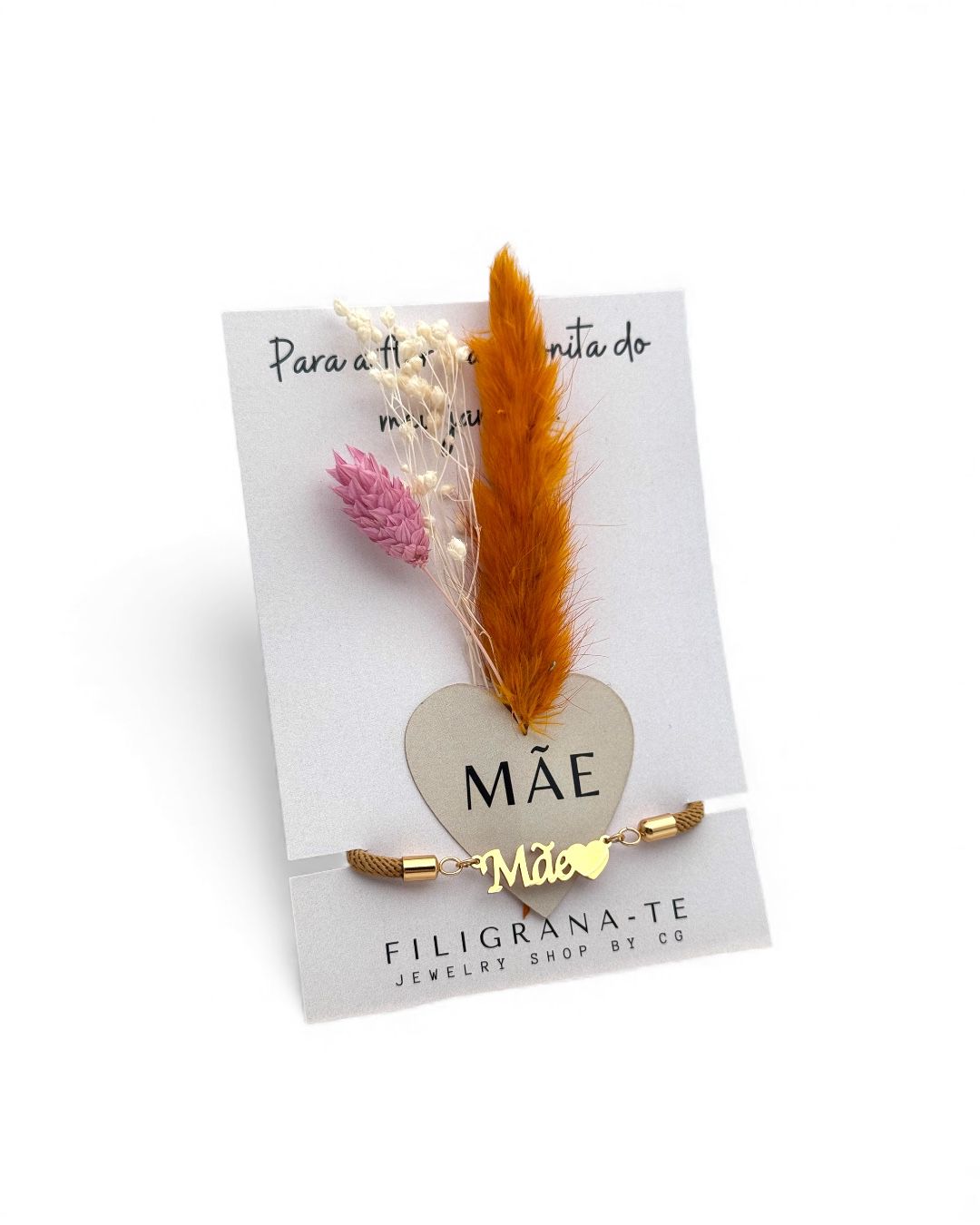 Pulseira cordão Mãe