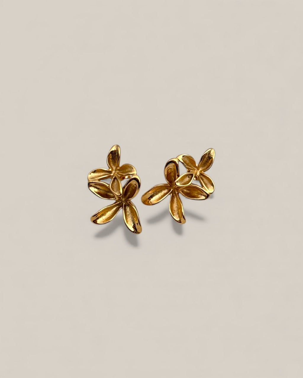 Two Flowers Earrings