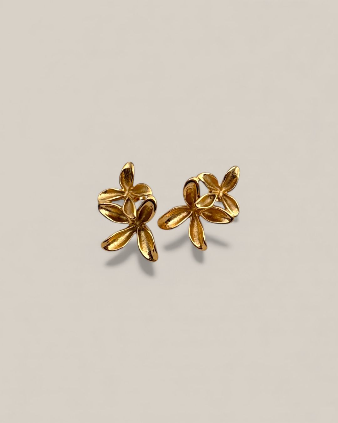 Two Flowers Earrings