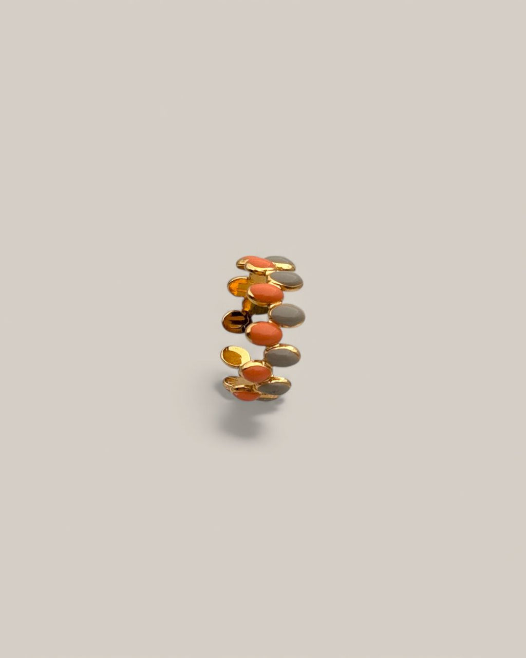 Orange & Grey Ring