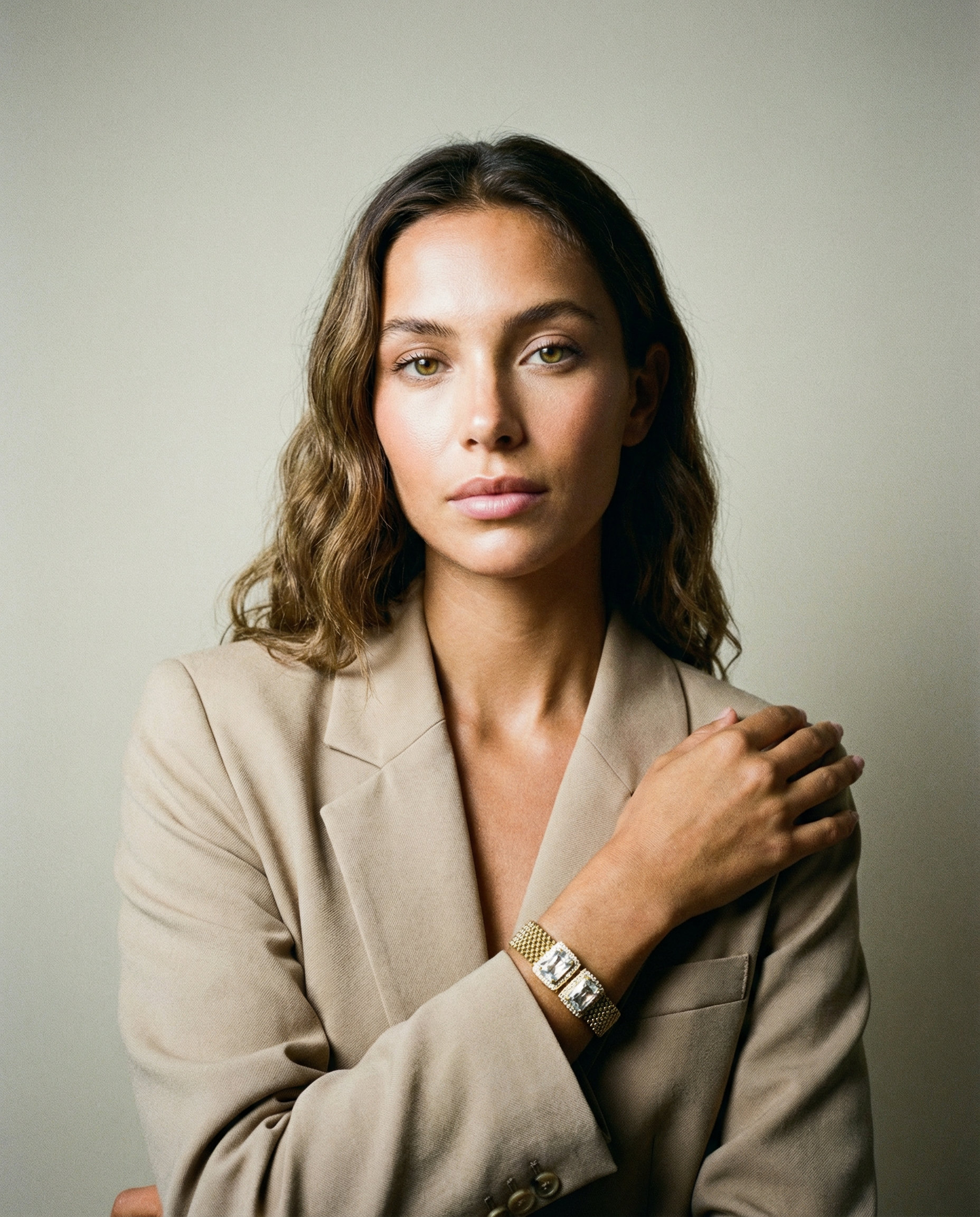 Pulseira com zircónias