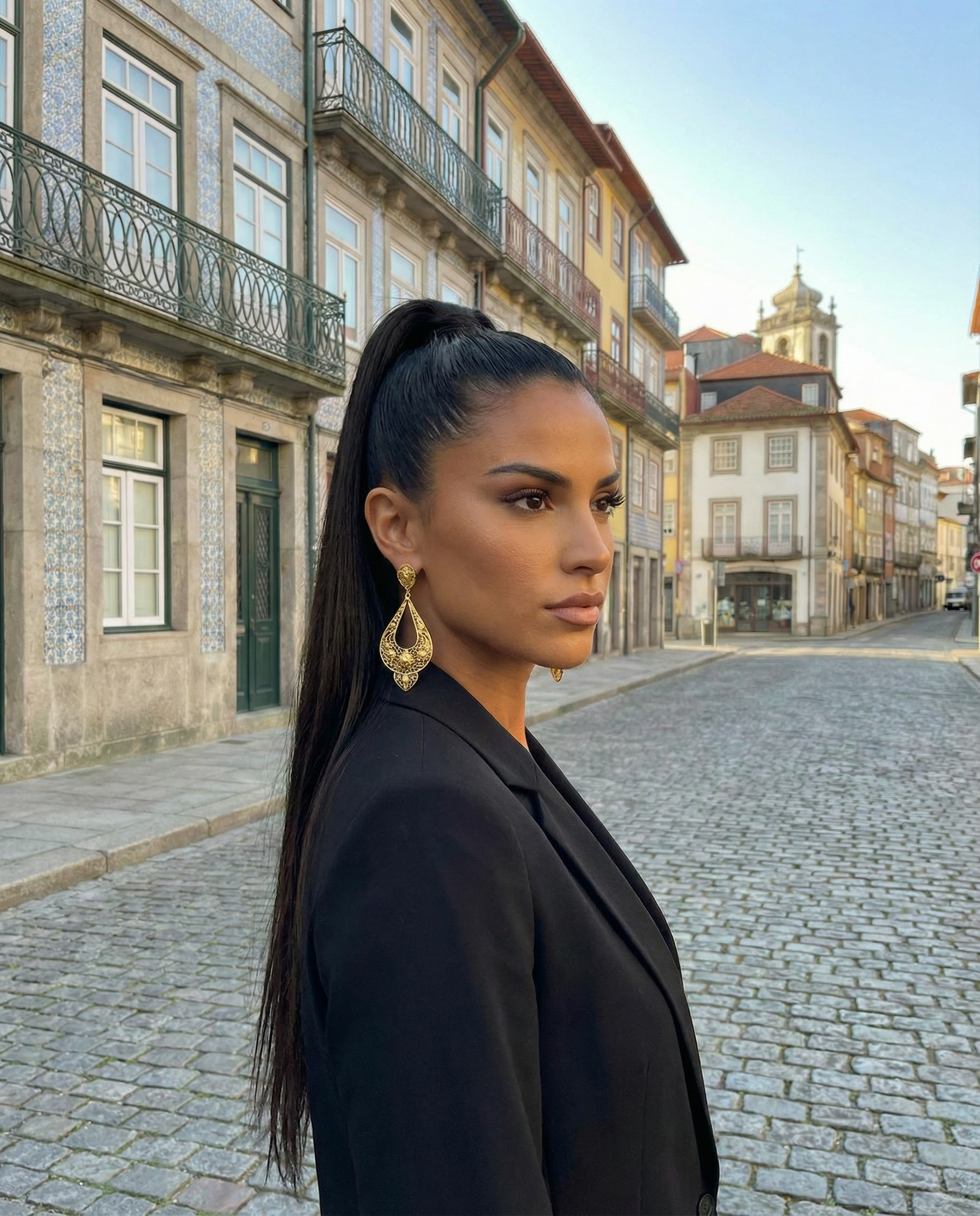 Brincos gota filigrana