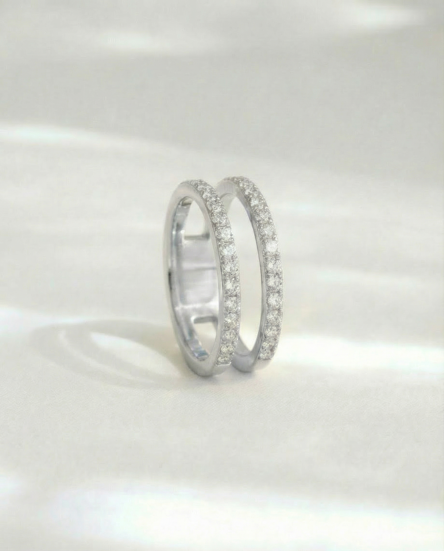 Aliança dupla zircónias