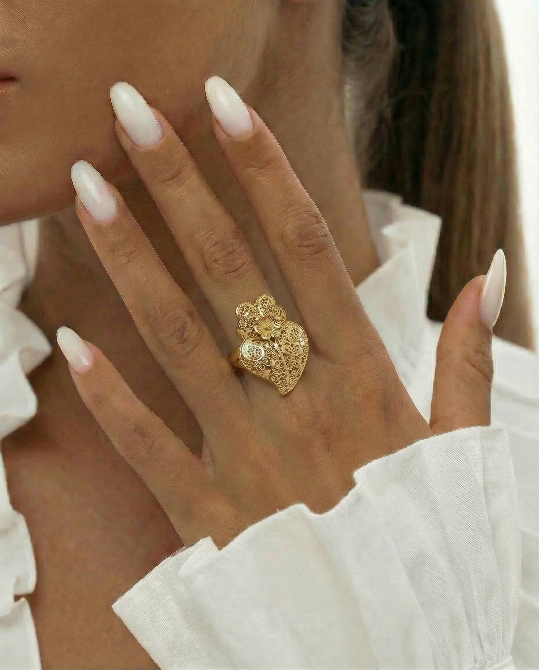 Anel Coração de Viana