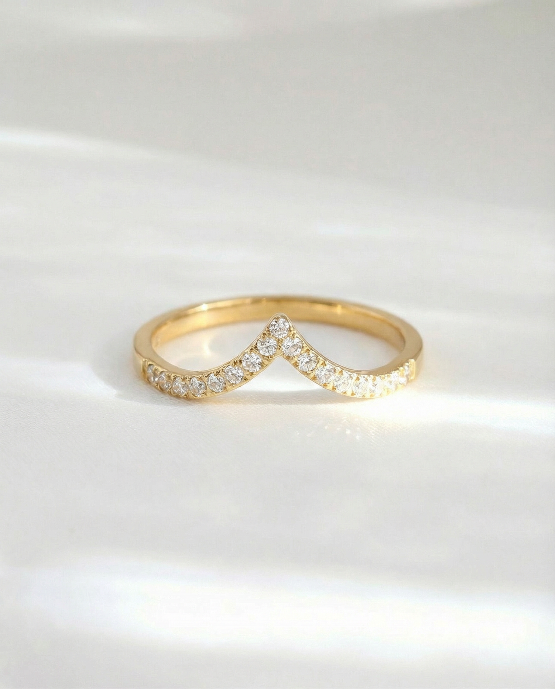 Aliança coroa zircónias