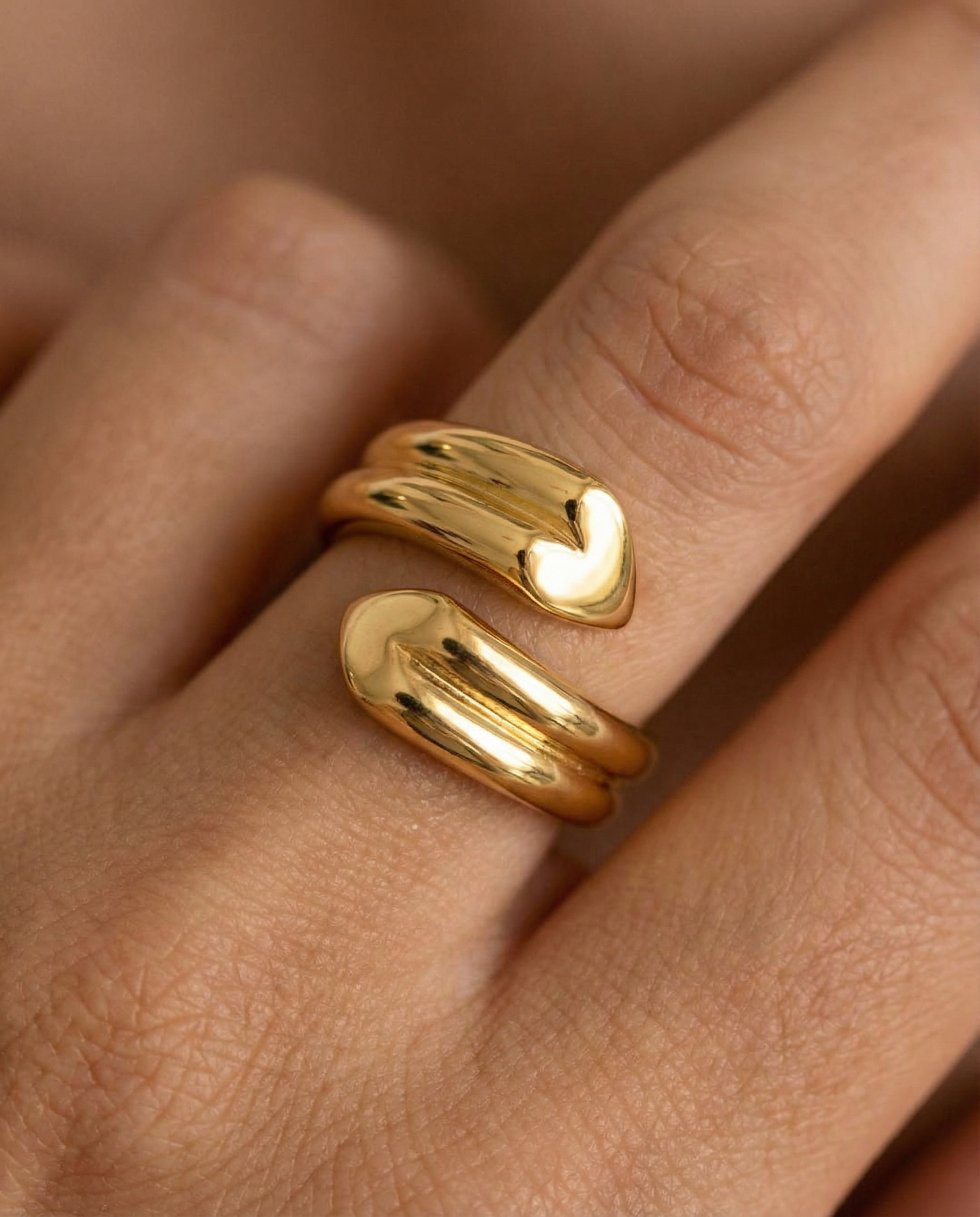 Double Heart Ring