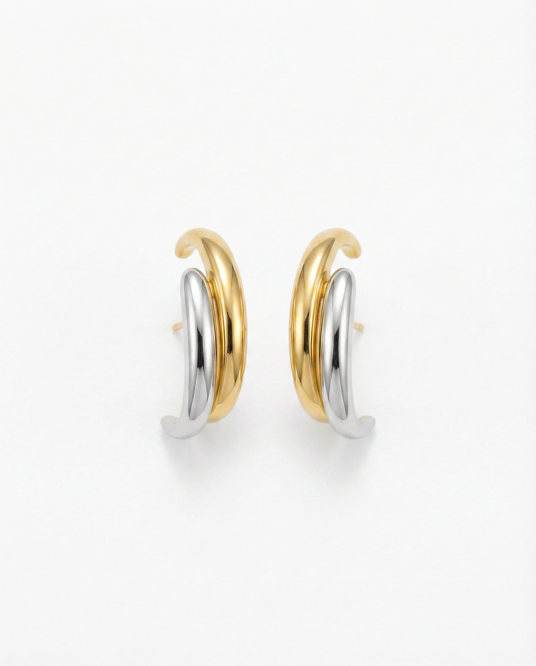 Two colors earrings