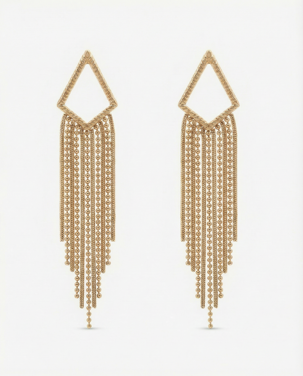 Brincos Boho correntes