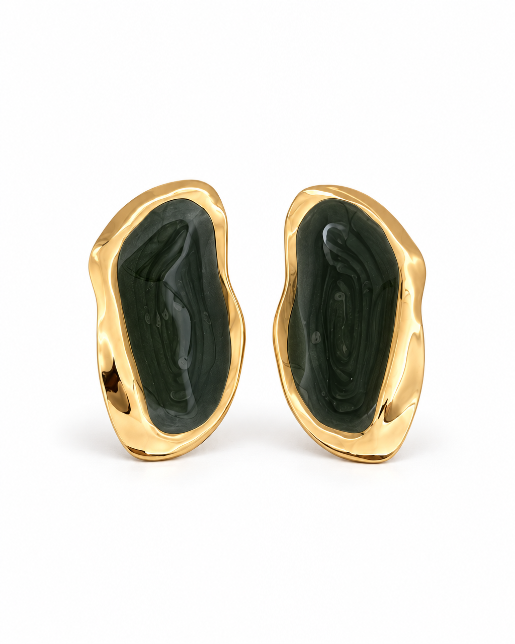 Brincos c/ esmalte