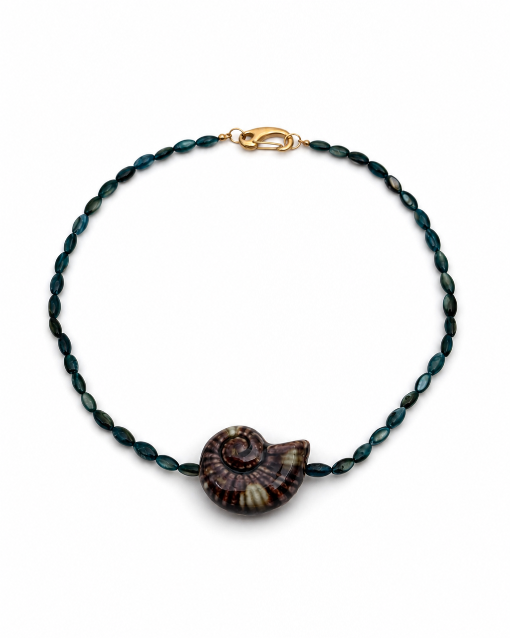 Colar amazonite cerâmico II