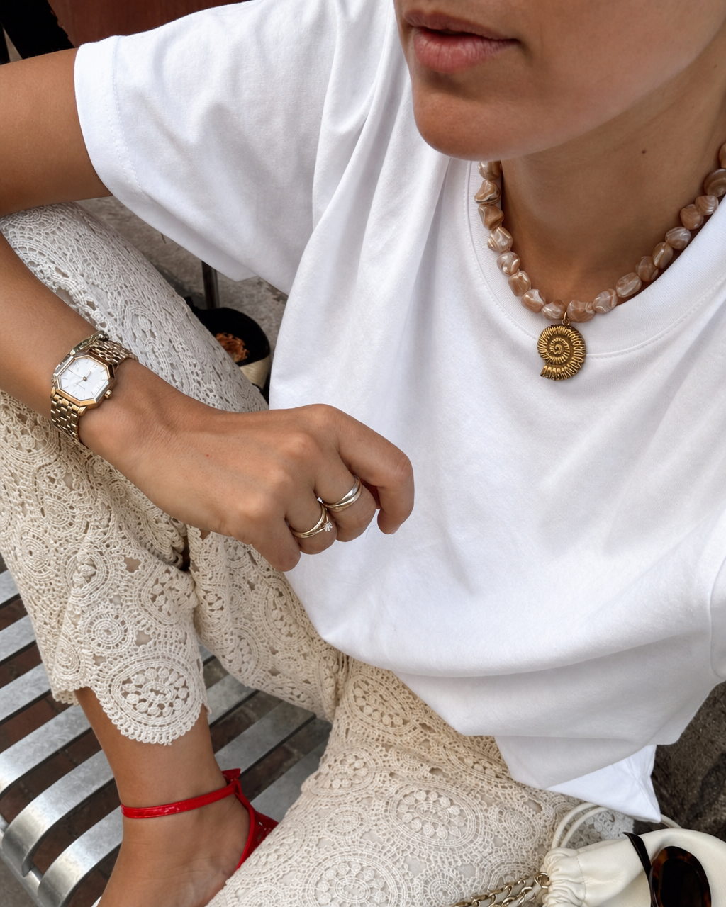 Soft Caramel Necklace