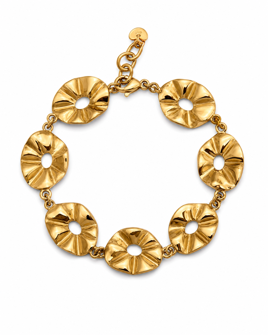 Pulseira elos ovais