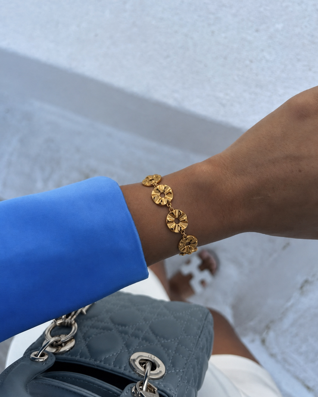 Pulseira elos ovais