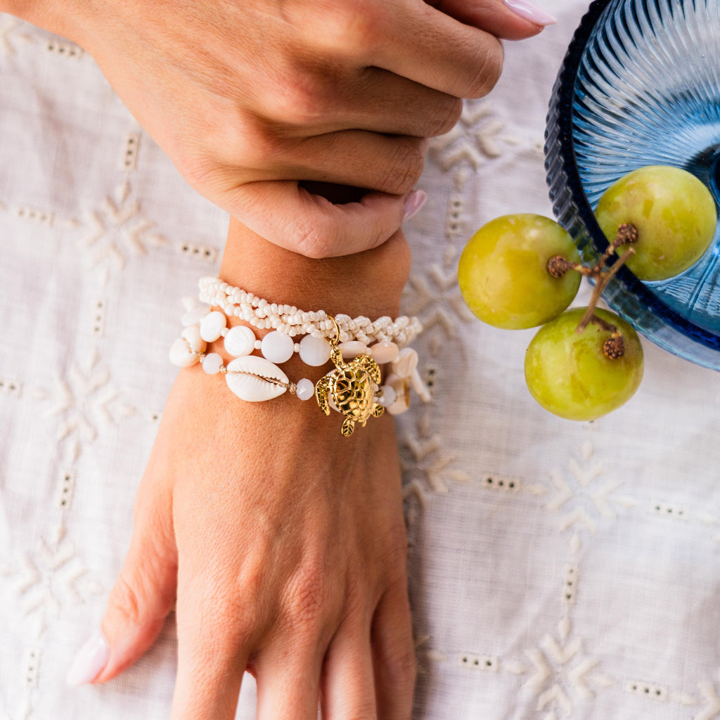 Pulseira tripla Turtle