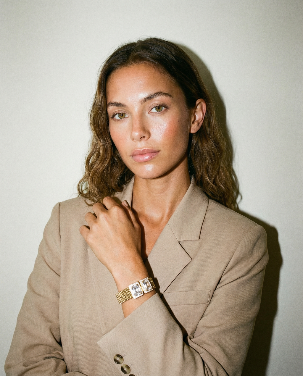 Pulseira com zircónias