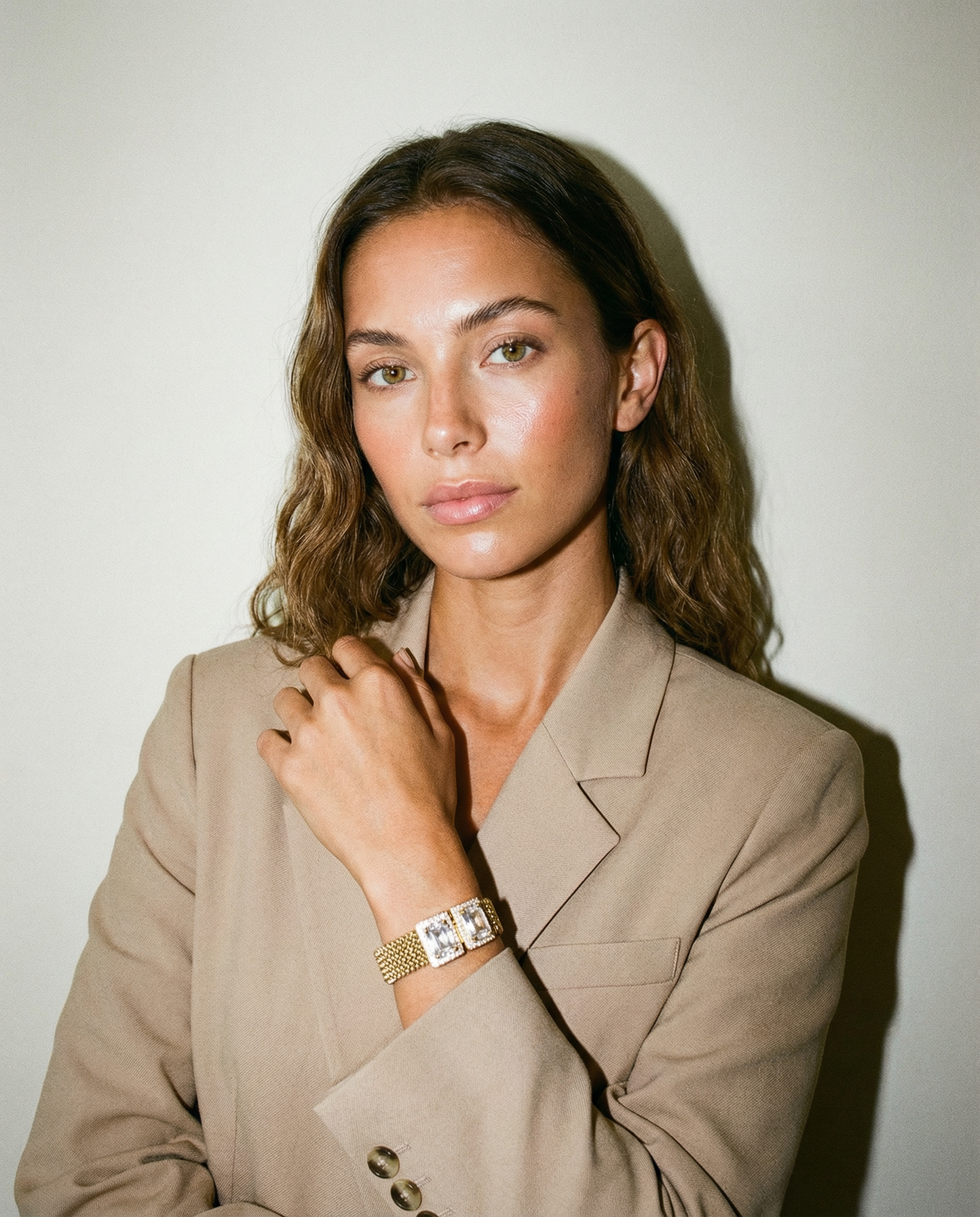 Pulseira com zircónias