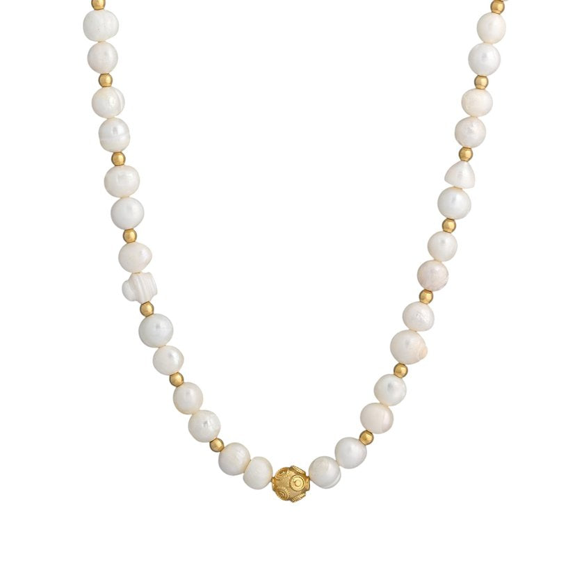 Colar pérolas e Conta de Viana