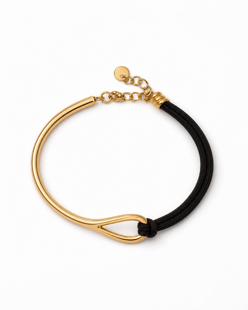 Pulseira gota c/ tecido