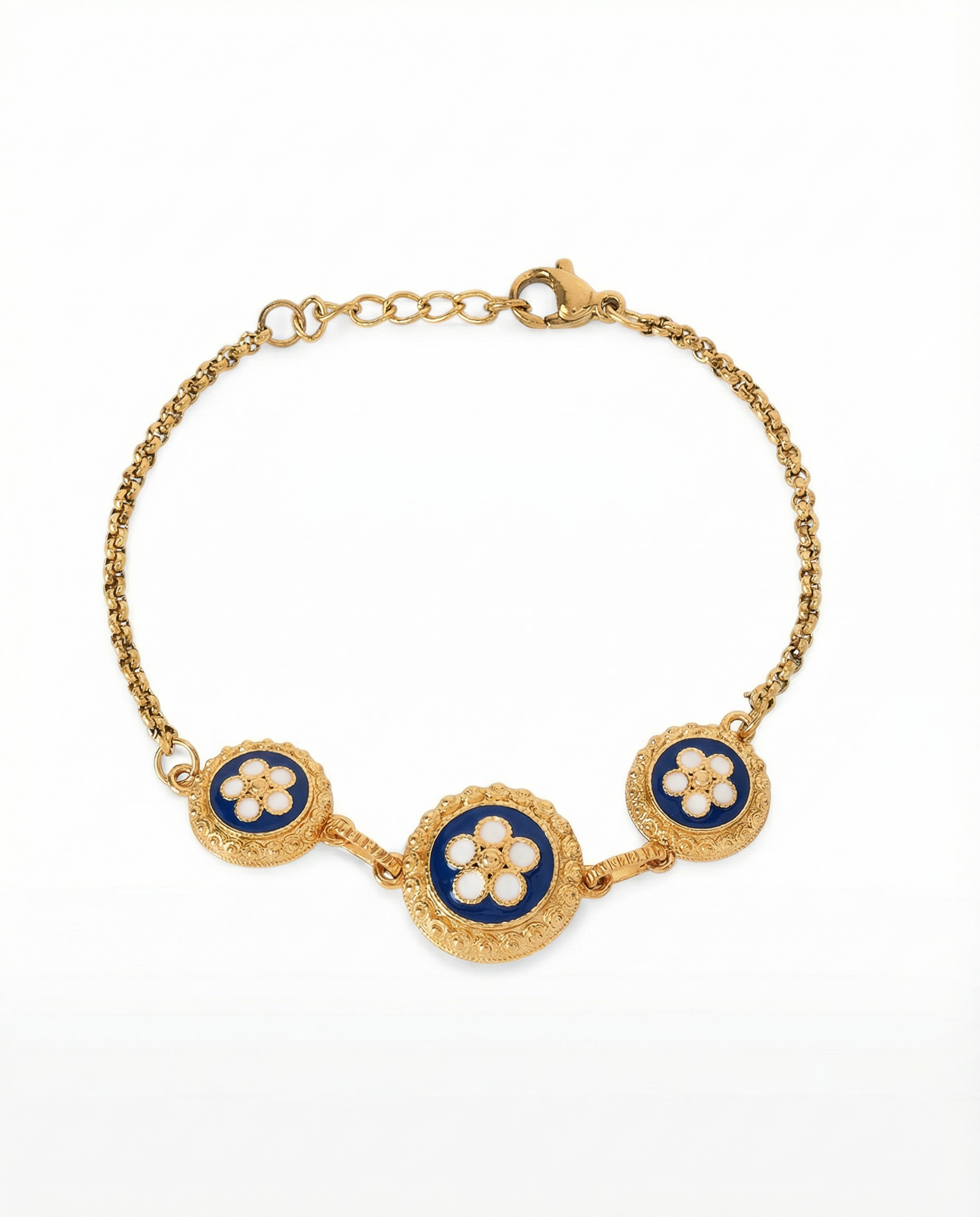 Pulseira 3 caramujos