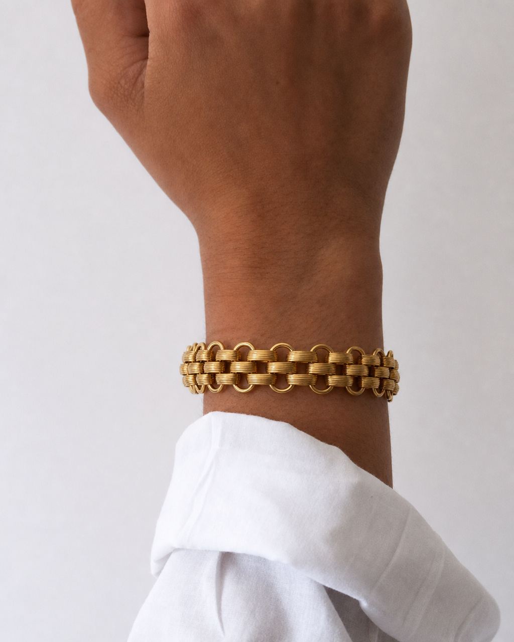 Pulseira malha elos