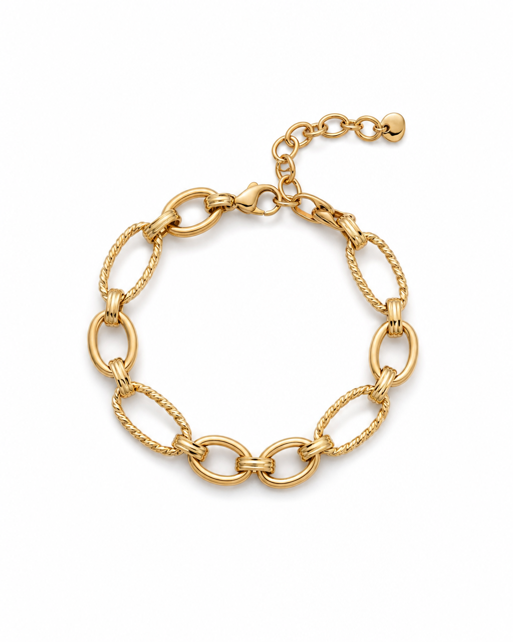 Pulseira elos ovais