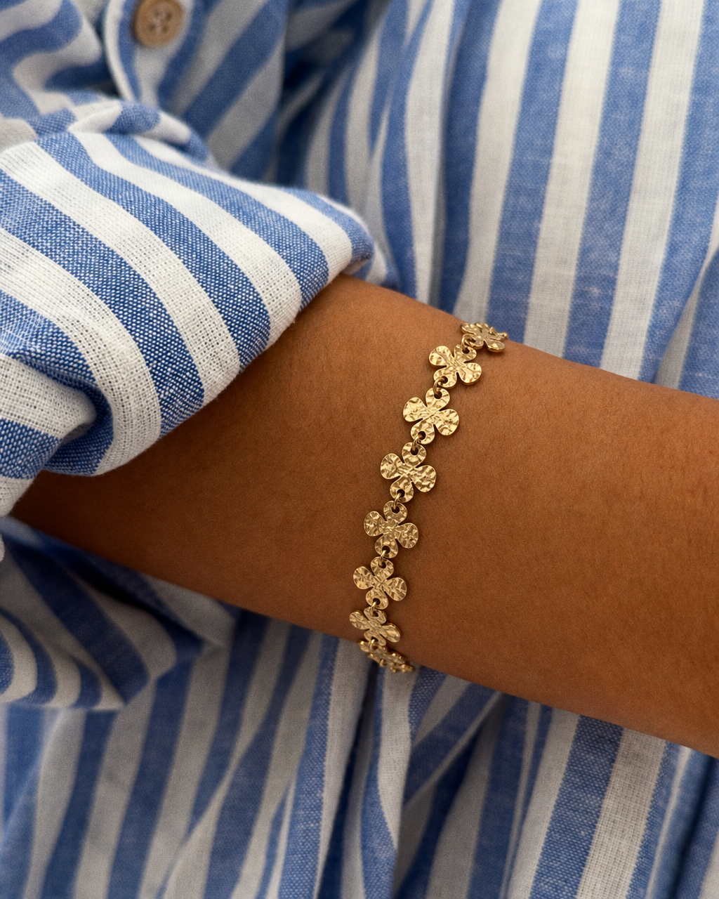 Pulseira flores