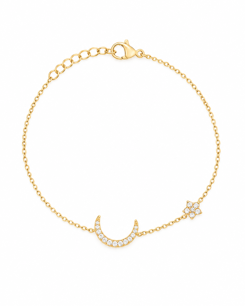 Pulseira Lua e estrela 🌙⭐