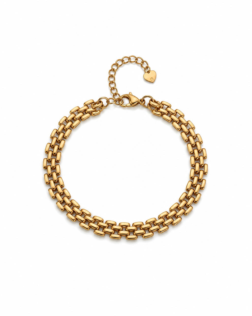 Pulseira malha relógio