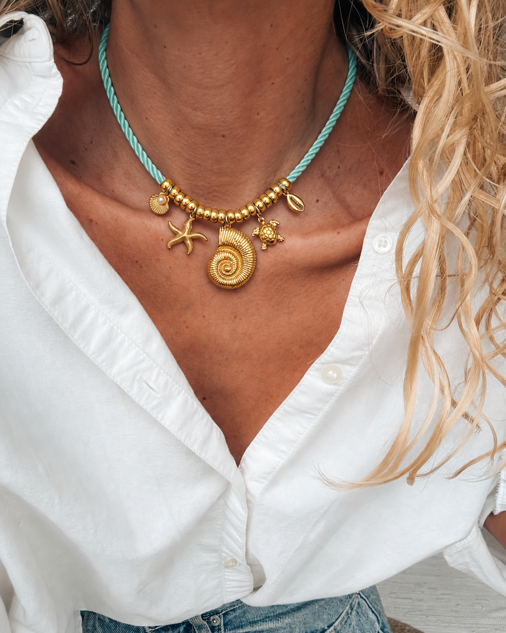 Sea Blue Necklace