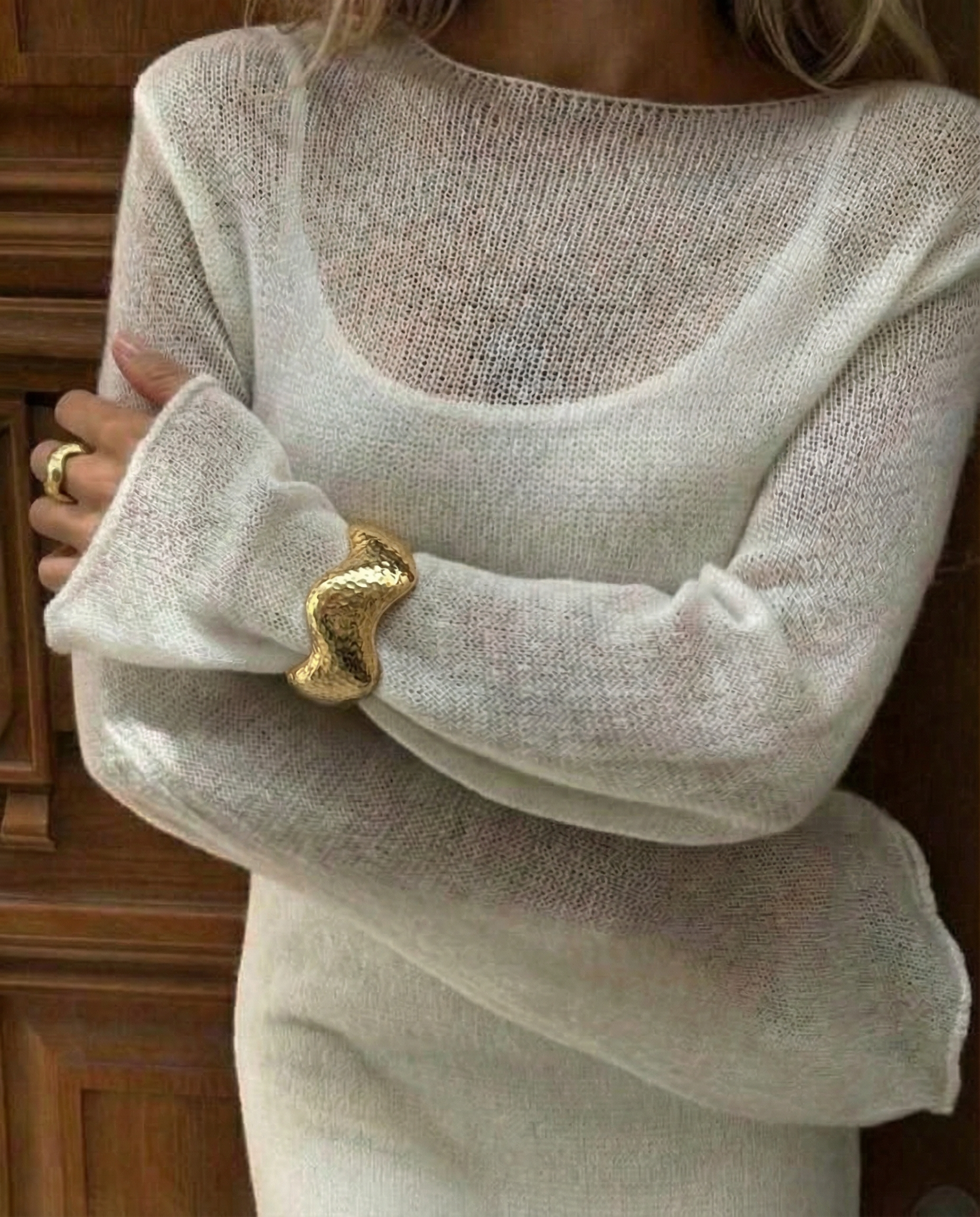Wave Chunky Bracelet
